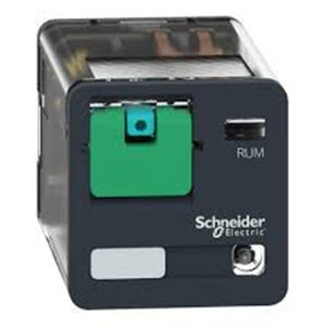 Schneider Electric MINIATURE RELAY-RXM4AB2FD— MINIATURE RELAY 4 CO/+ LED 110V DC (14 pin)