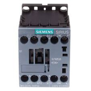 SIEMENS MAGNETIC CONDUCTOR 3RT2015-1AB02, 3KW, 7A(AC3), 3P, 0NO+1NC, 24V AC, S00
