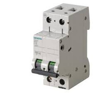 SIEMENS MINIATURE CIRCUIT BREAKER 5SL42407RC, 40A, 10KA,2P,MCB