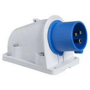Schneider Electric Industrial Plug & Socket-PKF32W423-32A, 3Pin (2P+E) Wall Socket
