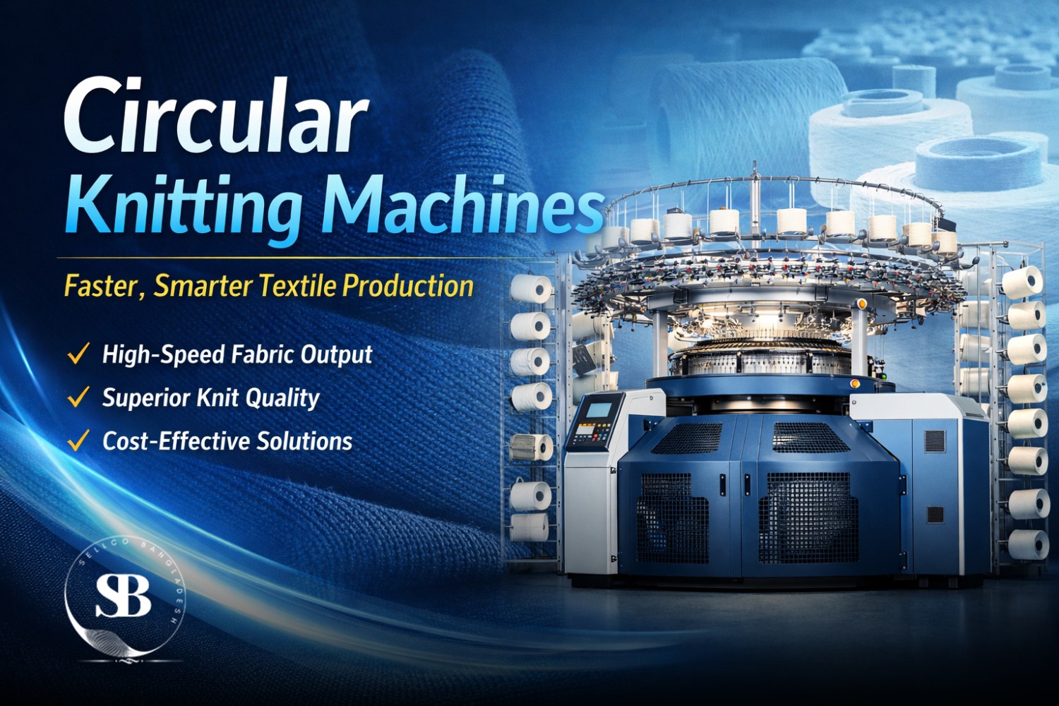 Advanced Circular Knitting Machines for Bangladesh’s Textile Industry
