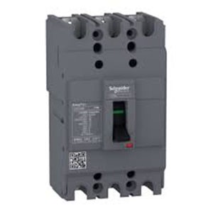 SCHNEIDER ELECTRIC 3P EASYPACT MCCB 15KA-36KA -EZC100H3015-15A,3P, 15kA,WCB (Fixed type Trip Unit)