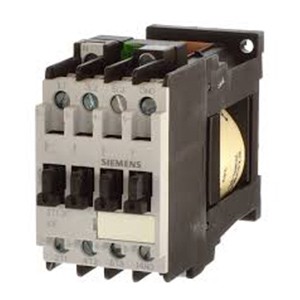 SIEMENS MAGNETIC CONTACTOR 3TF3010-0AB4-4KW- 9A(AC3)- 3P- 1NO+0NC-24V dC-S0