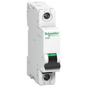 SCHNEIDER ELECTRIC MINIATURE CIRCUIT BREAKER (IP)-xC60 (A9N1 m2C)-2A, sp, 10kA, MCB (C curve)