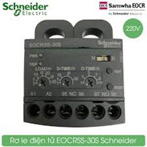 Schneider Electric Electronic Overcurrent Relay -EOCRSSD-05S -Electronic Overcurrent Relay 3-30A, 220V AC