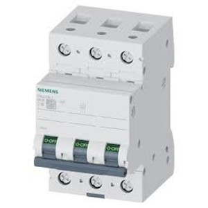 SIEMENS MINIATURE CIRCUIT BREAKER, 5SL6310-7 , 10A,3P, 6KA, MCB
