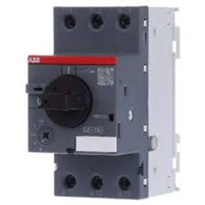 ABB manual motor starter 4.00  -  6.30A ,  MS 116-6.3,  2.2 KW