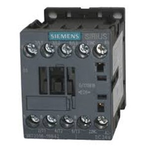 SIEMENS MAGNETIC CONDUCTOR 3RT2017-1BB41, 5.5KW, 12A(AC3), 3P, 1NO+0NC, 24V DC, S00