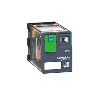Schneider Electric MINIATURE RELAY-RXM4AB2P7— MINIATURE RELAY 4 CO/+ LED 230V AC (14 pin)