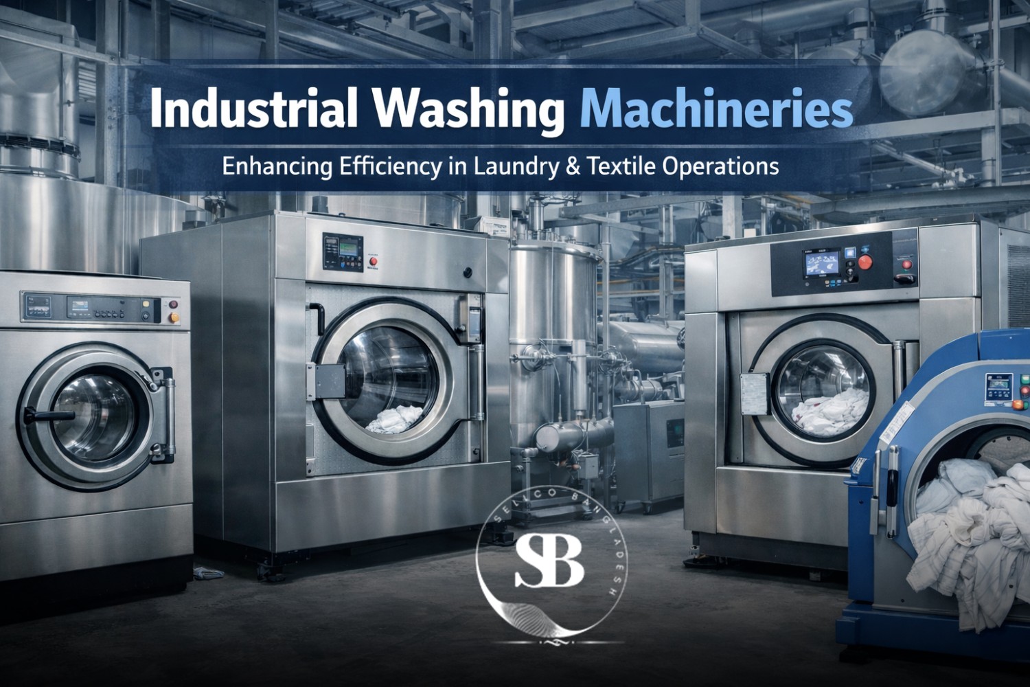 Industrial Washing Machineries for Smarter, Faster Operations