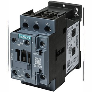 SIEMENS 3RT MAGNETIC CONTACTORS (S00 TO S12) 38 A ,18.5 KW ,1NO+1NC 3RT2028-1A..0