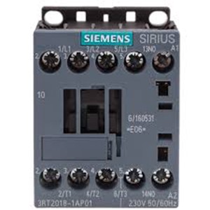 SIEMENS 3RT MAGNETIC CONTACTORS (S00 TO S12) 3RT2018-1A..1,  1NO,16A, 7.5  KW