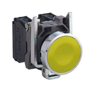 Schneider Electric Push Button Switch -XA2EVM5LC-Medium XA2 Pilot Light 220V AC, Yellow