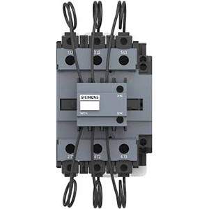 SIEMENS 3MT7 CAPACITOR DUTY CONTACTORS (AC-6B)3MT70050JA126AP2  Capacitor 50 kVAR 440V AC, 3Ph, 50Hz 240VAC